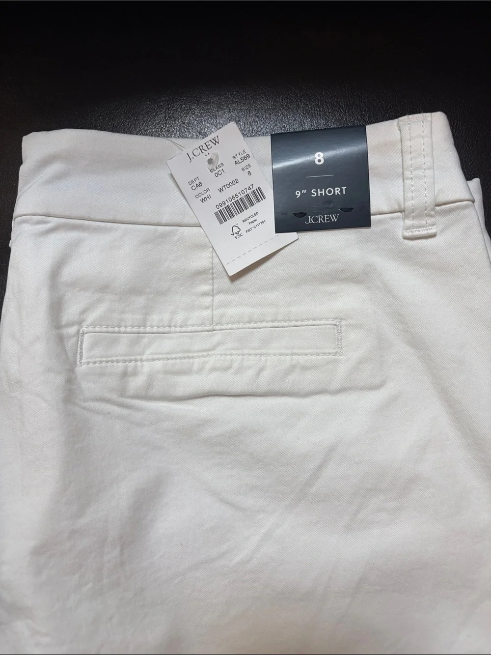 J. Crew White 9